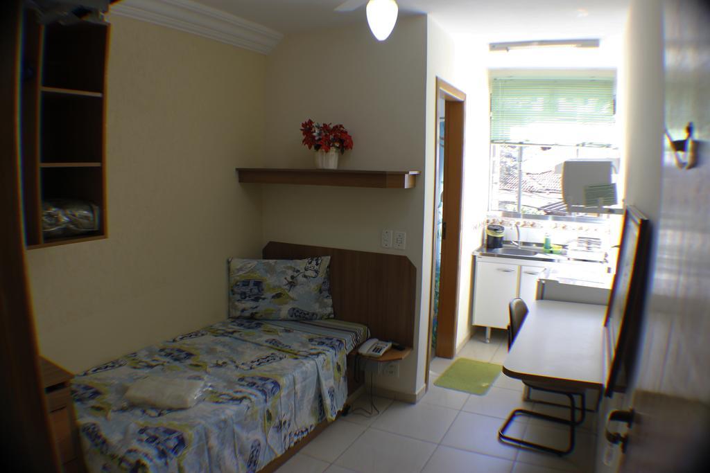 Flat Econômico Hotel São Paulo Quarto foto